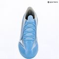 Încălțăminte de fotbal pentru copii Mizuno Alfa III Select Jr FG celeste/white 12