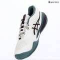 Încălțăminte de tenis pentru bărbați ASICS Gel-Resolution X Clay white/dark aubergine 9