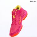 Încălțăminte de volei Mizuno Wave Lightning Elite Mid pink tetra/fortune yellow/light 15