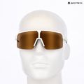 Ochelari de soare UVEX Ramp white matt/mirror gold 7