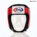 Cască de protecție Fairtex Muay Thai & Kickboxing Competition red 6