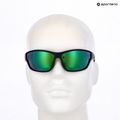 Ochelari de soare UVEX Sportstyle 806 black matte/mirror green 7
