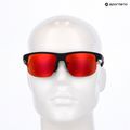 Ochelari de soare Alpina Eagle Q-Lite black matte/red mirror 7