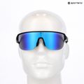 Ochelari de soare Alpina Frame 2.0 Q-Lite black matt/blue mirror 7