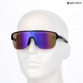 Ochelari de soare Alpina Frame 2.0 Q-Lite black gloss/purple mirror 7