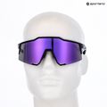 Ochelari de soare 100% Speedcraft polished black/hiper polarized lavender mirror 6