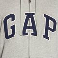Bluză pentru bărbați GAP XLS FT Arch FZ HD b10 grey heather 4