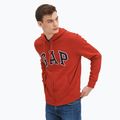 Bluză pentru bărbați GAP XLS FT Arch FZ HD lasalle red 2
