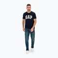 Tricou pentru bărbați GAP Logo Original Tee blue navy 2