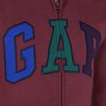 Bluză pentru copii GAP V-Fall Fash Logo FZ deep garnet red 3