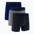 Boxeri pentru bărbați Under Armour Perf Cotton 6" 3 pary midnight/navy