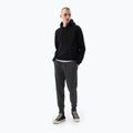 Pantaloni pentru bărbați GAP Heritage French Terry Loggo Jogger charcoal heather grey 2