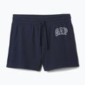 Pantaloni scurți pentru femei GAP Heritage French Logo navy 3