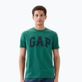 Tricou pentru bărbați GAP Soft Basic Logo jade stone