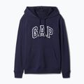 Hanorac pentru femei GAP Heritage French Logo Hoodie navy 4