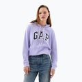 Hanorac pentru femei GAP Heritage French Logo Hoodie fresh lavender