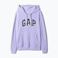 Hanorac pentru femei GAP Heritage French Logo Hoodie fresh lavender 4