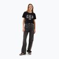 Tricou pentru femei GAP Logo Slub Tee black 2