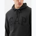 Hanorac pentru bărbați GAP Heritage French Terry Logo moonless night 4