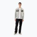 Hanorac pentru bărbați GAP Heritage French Terry Fullzip Logo light heather grey 2