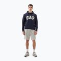 Hanorac pentru bărbați GAP Heritage French Terry Logo blue navy 2