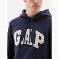 Hanorac pentru bărbați GAP Heritage French Terry Logo blue navy 4