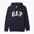 Hanorac pentru bărbați GAP Heritage French Terry Logo blue navy 5