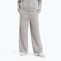 Pantaloni pentru femei Reebok Identity Small Logo Fleece WIde Leg medium grey heather