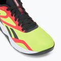 Încălțăminte de antrenament pentru bărbați Reebok NFX acid yellow/black/vector red 7