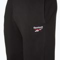 Pantaloni Reebok Identity Small Logo Fleece Jogger black/white/vector red 3