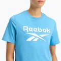 Tricou pentru femei  Reebok Identity Big Logo Crop Tee recovery blue 4