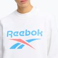 Bluză pentru femei Reebok Identity Big Logo Fleece Crew white/coral/blue 4
