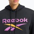 Bluză pentru femei Reebok Identity Big Logo Fleece black/purple rave/electric amber 4