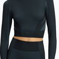 Longsleeve de antrenament pentru femei Reebok RBK Lab Seamless Crop black 4
