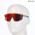 Ochelari de soare Julbo Fury Spectron mat maro deschis / maro / albastru / roșu multilayer 7