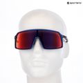 Ochelari de soare Oakley Sutro matte cyan/blue colorshift/prizm road 9