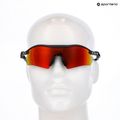 Ochelari de soare Oakley Radar Plate matte carbon/prizm ruby 9