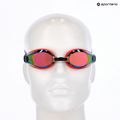 Ochelari de înot arena Zoom X-Fit Mirror copper/bright coral/plum 9