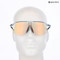 Ochelari de soare Julbo Density Reactiv Light Amplifier shiny tran blue/yellow/multilayer red 8