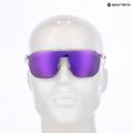 Ochelari de soare Tifosi Sanctum SL crystal clear/smoke purple mirror ar 4