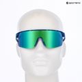 Ochelari de soare Red Bull SPECT Dakota matt blue/smoke with green-purple mirror 7