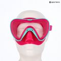 Mască de snorkeling pentru copii Mares Turtle aqua/pink 4