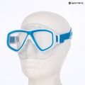 Mască de scufundări Mares Puffer aqua white/clear 3