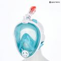 Mască facială completă de snorkeling AQUA-SPEED Spectra 2.0 alb/albastră 6