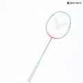 Rachetă de badminton VICTOR DriveX 6SP QM fluorescent rose-red/light blue 5