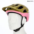 Cască de ciclism POC Cularis olivine green matt/thulite pink matt 6