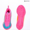 Încălțăminte de fotbal pentru copii PUMA Ultra 6 Play TT Jr poison pink/puma white/sun stream/bright aqua/puma black 16