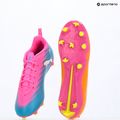 Încălțăminte de fotbal pentru copii PUMA Ultra 6 Play FG/AG Jr poison pink/puma white/sun stream/bright aqua/puma black 16