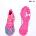 Încălțăminte de fotbal PUMA Future 9 Match TT poison pink/puma white/sun stream/bright aqua/puma black 17