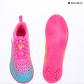Încălțăminte de fotbal pentru copii PUMA Future 9 Play IT Jr poison pink/puma white/sun stream/bright aqua/puma black 17